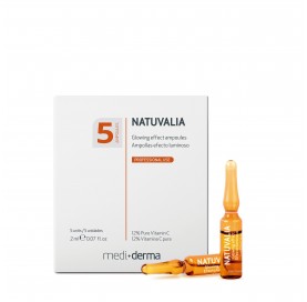 NATUVALIA AMPOLLAS EFECTO LUMINOSO  5 x 2 ml